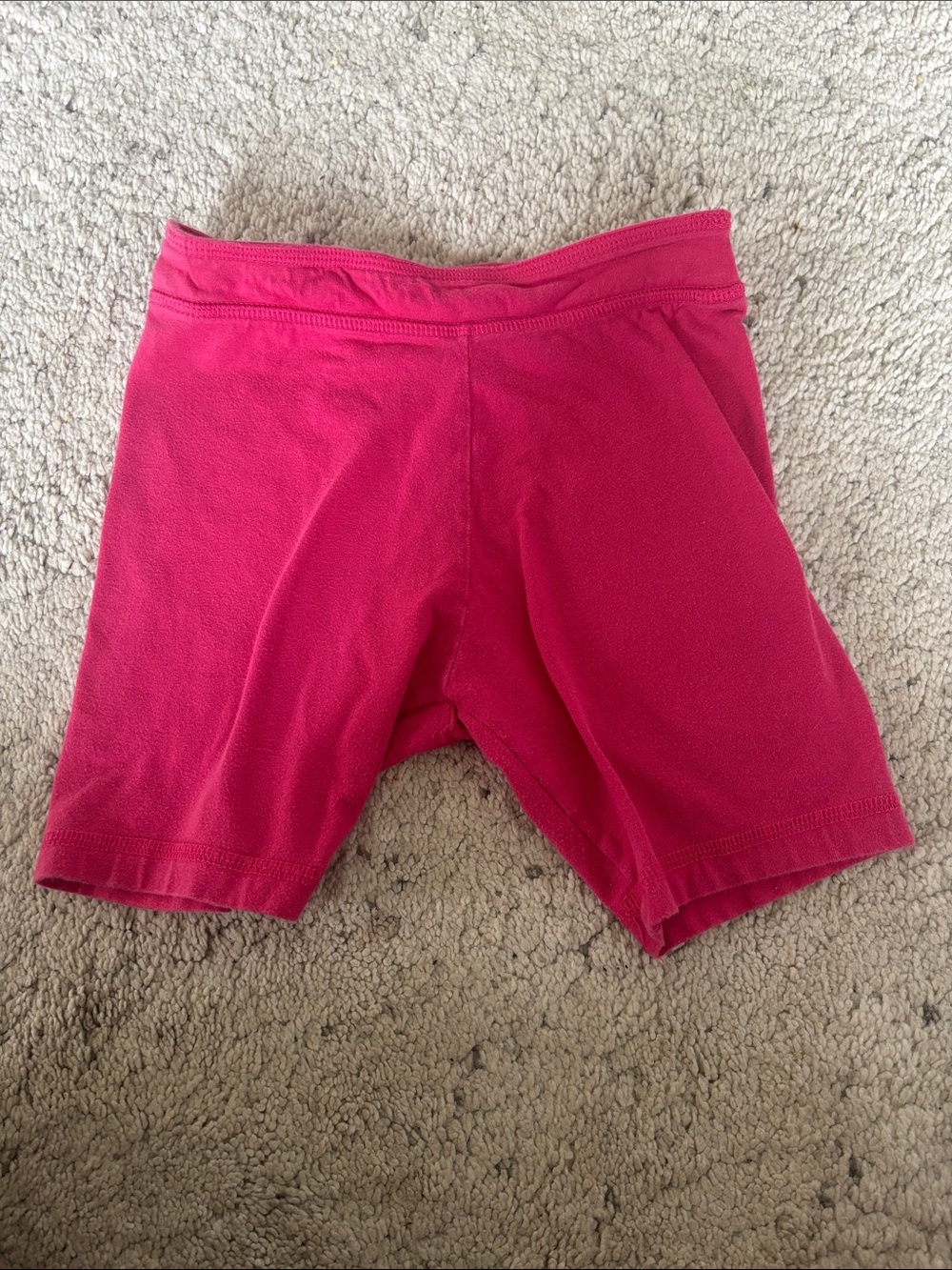 Girls Hot Pink Active Bike Shorts